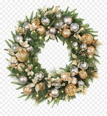 Polish your personal project or design with these christmas garland transparent png images, make it even more. Gold Christmas Wreath Transparent Background Christmas Wreath Transparent Background Hd Png Download Vhv
