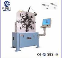 HCT-1025 0.2-2.5mm 10-16 máquina de formação de molas CNC de eixo