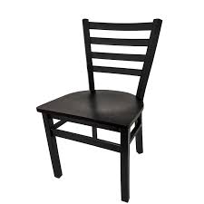 Specification retro vintage wooden seat colorful metal industrial restaurant dining table and chairs setting information item no. Xl Ladderback Metal Frame Restaurant Chair Oakstreetmfg