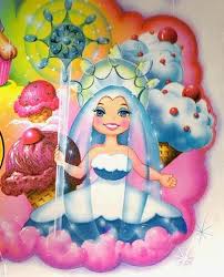 Queen frostine is a denim blue jelly with full cover super holographic microglitters. The Beginning Of Another Costume Obsession The Cupcake Caravan