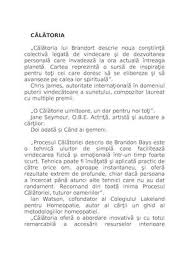 Petrecăreață, avea o inimă înțeleaptă și loială. Calameo Brandon Bays Calatoria Pdf