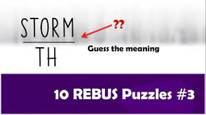 Guess The Meaning Rebus Puzzles Episode 3 Youtube