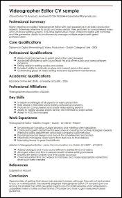 Videographer Editor Cv Sample Myperfectcv Cv Template Resume Online Resume Create engaging designs using free online photo editor.