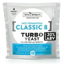 Details About Turbo Yeast Classic 8 Turbo Yeast 20 Alcohol In 5 Day The Very Best All Rounder