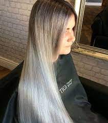 20 glamorous ash blonde and silver ombre hairstyles the right hairstyles for you haar styling graues ombre haar braun ombre haare