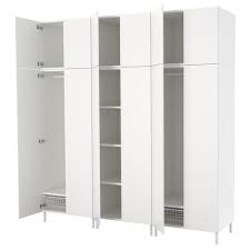 Platsa Armoire Penderie Blanc Fonnes Sannidal 340x42x241 Cm Ikea In 2020 Ikea Schrank Kleiderschrank Weiss