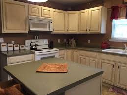 The doors were made at a different shop and mom's glass front cabinets are filled with things that have meaning. Kitchen Makeover For 100 With General Finishes Milk Paint Hometalk
