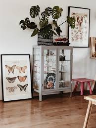 Monstera Vitrine Kast Lijsten In 2020 Decor Ikea Fabrikor Living Room Designs