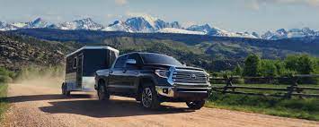 With the competition making moves, it's only a matter of time before toyota electrifies the tundra. 2021 Toyota Tundra Towing Capacity Tow Package Frontier Toyota