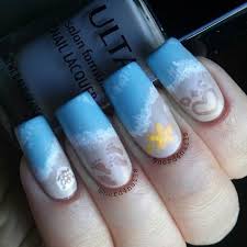 Beautiful nails 2017, drawings on nails, exquisite nails, festive nails, nails ideas with flowers, nails with poppies, original nails, painted nail designs. Tropical Nail Art Sunsets Sea Turtles And Sandy Beaches Photos Huffpost Life