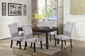 7 Pc Dining Room Set Cardi S Furniture Mattresses Luxury Dining Room Dining Room Bench Neutral Dining Room