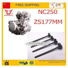 Nc250 Valve 4 Vavles 250cc Zongshen Engine Parts 250cc Engine Valve Zongshen Engine Valve Xmotos Apollo Kayo Bse 250cc 4vav 250cc Motorcycle Accessories Parts