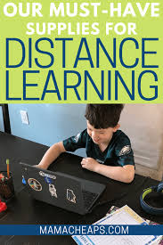 Our Must Have Supplies For Distance Learning Mama Cheaps Distance Learning Learning Stations Elementary Learning