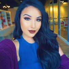 21 Blue black hair ideas