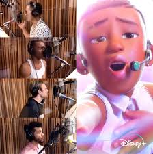 We can't hear you 👂 🎶 You want it? I want it! 🎶 We went for it and got  you another behind the scenes look at the 4*Town voice cast Jordan Fisher,  Grayson Villanueva, Josh Levi, Topher Ngo, and FINNEAS ...