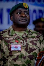 The Chief of defence staff ⚕️.CG.Musa