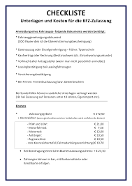 Klären sie beispielsweise, ob der anhänger in einem unfall verwickelt war oder sonstige schäden aufweist. Https Www Gailer At Wp Content Uploads Sites 57 2019 09 Checkliste Kfz Zulassung Pdf