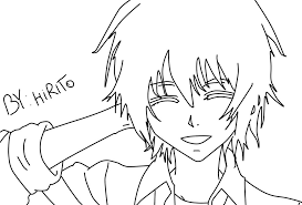 Start by drawing a large circle and a neck. Kawaii Anime Boy By Hirito123456 On Deviantart
