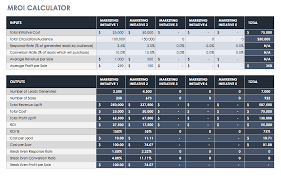 Get accurate auto lease payment pricing on any car at edmunds. Free Roi Templates And Calculators Smartsheet