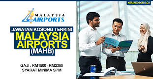 Kerani jobs now available in miri. Jawatan Kosong Malaysia Airports Mahb