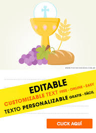 5 видео 88 просмотров обновлен 21 нояб. 9 Invitaciones De Primera Comunion Gratis Free Para Editar Imprimir O Enviar Por Whatsapp Invitaciones Editables Gratis