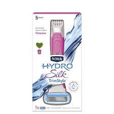 *moisturizes up to 2 hours after shaving. Buy Schick Hydro Silk Trimstyle Kit Online At Chemist Warehouse