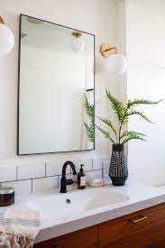 10 Bathroom Wall Lighting Ideas That Are Ready For A Close Up Hunker Modern Bathroom Renovations Bathroom Wall Lighting Small Bathroom Remodel
