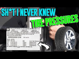 sh t i never knew get pumped up tire pressures youtube