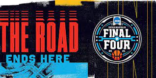 Final four logo sticker by euroleague for ios android giphy. Men S Basketball Ncaa Unveils New 2021 Final Four Logo Streaking The Lawn