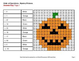 Coloring pages of star wars star wars kylo ren and first order. Halloween Math Order Of Operations Color By Number Mystery Pictures