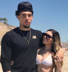 (left to right) lonzo ball, lamelo ball, liangelo ball and lavar ball attend melo ball's 16th birthday on september 2, 2017 in chino. Liangelo Ball S New Girlfriend Jaden Owens Fighting With His Old Girlfriend Izzy Morris Sports Gossip