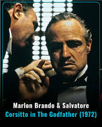 An unforgettable scene from Francis Ford Coppola's masterpiece The  Godfather (1972)