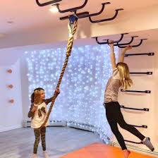The back wall is for climbing. Smart Playroom Extravagant Kids Room With Laminate