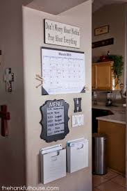 The Hankful House Week 11 Command Center Home Organization Easy Home Decor Home
