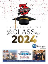 Dodger Grad by Newspaper