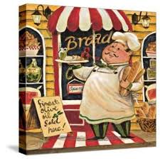 Bread Chef Art Print K Tobin Art Com Art Prints Cafe Wall Art Painting