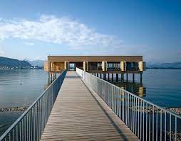 The bath house cultural center is the first of six neighborhood cultural centers built and operated by the city of dallas office of cultural affairs. Am Kaiserstrand Bathhouse Lang Schwaerzler Archdaily