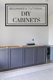 It is cheaper than staying in a motel, for example. How To Build Cabinets On The Cheap A Beginner S Tutorial The Easiest Diy Cabinets With Shaker Styl Diy Kitchen Cabinets Diy Kitchen Renovation Diy Cabinets