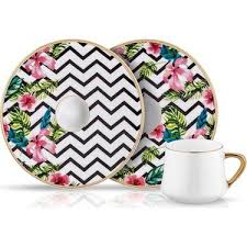 Kahve fincanı ve fiyatları i̇kram takımları kategorisinde! Koleksiyon Sufi Turk Kahvesi Seti 6 Li Hawai Sorti Parlak Fiyati