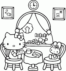 Hello Kitty Coloring Page Dibujos De Hello Kitty Hello Kitty Para Colorear Dibujos Kawaii Para Imprimir