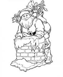 Papa Noel Para Colorear Pdf