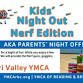 Kids' Night Out - Nerf Edition at Tri Valley YMCA event image