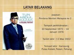 This is our home, preserve and fill with passion. Tun Abdul Razak