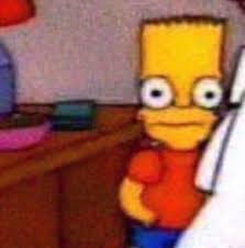 Bart Simpson Meme Surprised Scared Funny Reactionmemes Simpsons Funny Simpsons Meme Bart Simpson