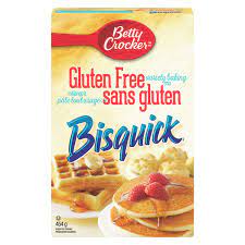 In general, gluten free bisquick should not be substituted in recipes calling for original. Betty Crocker Gluten Free Bisquick Variety Baking Mix Walmart Canada