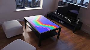 Coffee tables for any budget. Animated Led Table With Smartphone Games Music Visualizer