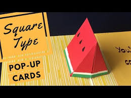 I am trying to make table tent cards the size of a quarter fold card, but just the two sides. 38 Pop Up Cards Tutorial The Tent Shape Youtube Diy Pop Up Cards Pop Up Cards Pop Up Tent