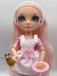 OOAK Rainbow High Bella Parker in Diner/Cafe Server Outfit (stand not  included)