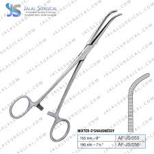 The shanks of this instrument are slightly curved and therefore provide greater visibility when used in the uterine. Mixter O Shaughnessy Forceps 155 Mm 190 Mm Curved Jalal Surgical