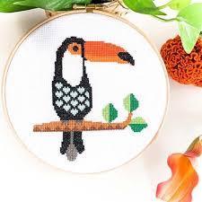 A list of cross stitch patterns available at everything cross stitch. Animal Cross Stitch Kits Studio Koekoek Modern Embroidery
